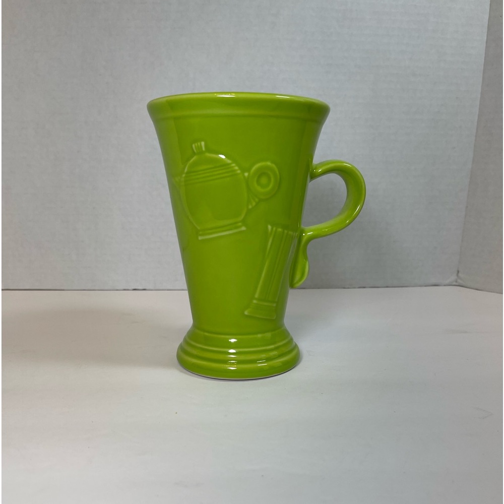 Light green chartreuse Starbucks latte mug